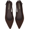 image:imageDREAM PAIRS Womens Slingback Dressy Pointed Toe Ballet Flats with Buckle Strap Low Heel Dress Flat ShoesBrown