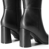 image:imageDREAM PAIRS Womens Tall Over the Knee Boots Thigh High Fall Block Chunky Heeled Knee High Long Boots with Fashion Square Toe and Side ZipperBlack