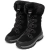 image:imageDREAM PAIRS Womens Waterproof Winter Snow Boots Warm Comfortable Faux Fur Insulated NonSlip Outdoor LaceUp Florin Mid Calf BootiesBlack