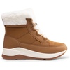 image:imageDREAM PAIRS Womens Winter Snow Boots Faux Fur Waterproof Ankle Booties Zaylee Ladies Comfortable Short Boots OutdoorChestnut