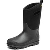 image:imageDREAM PAIRS Boys Waterproof Boots Outdoor Faux Fur Lining Shoes with Handles for Rain Snow Winter Muck Mud and Cold Weather for LittleBig KidsBlack