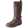 image:imageDREAM PAIRS Girls Knee High Fashion Riding Boots for ToddlerLittle KidBig KidBrown