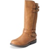 image:imageDREAM PAIRS Girls Knee High Fashion Riding Boots for ToddlerLittle KidBig KidTan 03