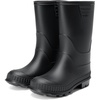 image:imageDREAM PAIRS Kids Rain Boots EasyOn Lightweight NonSlip Outsole for Boys amp Girls Outdoor Rainy Day PlayAll Black