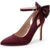 Burgundy Suede