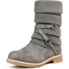 image:imageDREAM PAIRS Womens Mid Calf Fashion Winter Snow BootsGrey