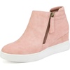 image:imageDREAM PAIRS Womens Platform Wedge Sneakers Ankle BootiesPink