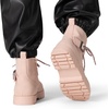 image:imageDREAM PAIRS Boys Girls Ankle Boots Laceup with Buckle Strap Combat boot for ToddlerLittle KidBig KidsPink