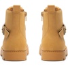 image:imageDREAM PAIRS Boys Girls Ankle Boots Laceup with Buckle Strap Combat boot for ToddlerLittle KidBig KidsYellow