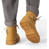 image:imageDREAM PAIRS Boys Girls Ankle Boots Laceup with Buckle Strap Combat boot for ToddlerLittle KidBig KidsYellow