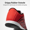 image:imageDREAM PAIRS Boys Girls Indoor Turf Soccer Cleats Lace Up Athletic Youth Futsal Football Casual Shoes for LittleBig KidRedBlack