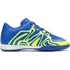 image:imageDREAM PAIRS Boys Girls Indoor Turf Soccer Cleats Lace Up Athletic Youth Futsal Football Casual Shoes for LittleBig KidRoyal BlueNeon Green