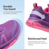 image:imageDREAM PAIRS Boys Girls Shoes Kids DuraPlay Tennis Running Non Slip Athletic Walking Lightweight Lace Up Footwear Sneakers for LittleBig KidPurple