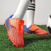 image:imageDREAM PAIRS Boys Girls Soccer Cleats Firm Ground Kids Youth Athletic Outdoor Football ShoesOrangeBlue
