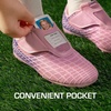 image:imageDREAM PAIRS Boys Girls Soccer Cleats Firm Ground Kids Youth Athletic Outdoor Football ShoesPinkPurple