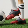 image:imageDREAM PAIRS Boys Girls Soccer Cleats Firm Ground Kids Youth Athletic Outdoor Football ShoesRedBlack