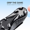 image:imageDREAM PAIRS Boys Girls Soccer Cleats Firm Ground Kids Youth Athletic Outdoor Football ShoesSilverBlack