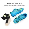 image:imageDREAM PAIRS Boys Girls Soccer Cleats Kids Firm Ground Football Shoes for LittleBig Kid with Soccer SocksRoyal BlueNeon GreenBlack