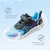 image:imageDREAM PAIRS Kids Shoes Boys Girls Running Footwear Athletic School Sneakers Breathable Lightweight for Little Big KidBlueBlack