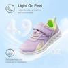 image:imageDREAM PAIRS Kids Shoes Boys Girls Running Footwear Athletic School Sneakers Breathable Lightweight for Little Big KidPurple