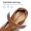 image:imageDREAM PAIRS Toddler Mary Jane Shoes Girls School Uniform Dress Little Kids TStrap Breathable Lightweight Walking SneakersBrown