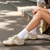 image:imageDREAM PAIRS Womens Comfortable Coushioned Walking Tennis Shoes Non Slip Casual Workout Fashion Office SneakersKhaki
