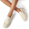 image:imageDREAM PAIRS Womens Loafers Lug Sole Slip On Platform Chunky Penny Loafers for Women Dressy and Work Business Casual Shoes for WomenBeigepat