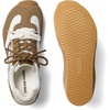 image:imageDREAM PAIRS Womens Platform Fashion Sneakers Retro Classic Trainers Casual Stylish ShoesBrownWhite