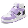 image:imageDREAM PAIRS Boys Girls High Top Sneaker LilLegends Skyhigh Basketball ShoesLight Purple