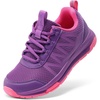 image:imageDREAM PAIRS Boys Girls Shoes Kids DuraPlay Tennis Running Non Slip Athletic Walking Lightweight Lace Up Footwear Sneakers for LittleBig KidPurple