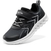 image:imageDREAM PAIRS Kids Shoes Boys Girls Running Footwear Athletic School Sneakers Breathable Lightweight for Little Big KidBlack