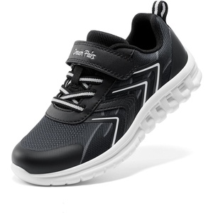 image:imageDREAM PAIRS Kids Shoes Boys Girls Running Footwear Athletic School Sneakers Breathable Lightweight for Little Big KidBlack