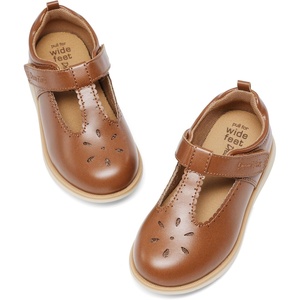 image:imageDREAM PAIRS Toddler Mary Jane Shoes Girls School Uniform Dress Little Kids TStrap Breathable Lightweight Walking SneakersBrown