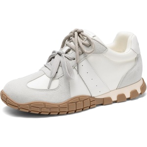 image:imageDREAM PAIRS Womens Comfortable Coushioned Walking Tennis Shoes Non Slip Casual Workout Fashion Office SneakersGreyWhite