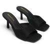 image:imageDREAM PAIRS 2026 Womens Kitten Heels Sandals  Square Toe Slip On Low Heels Heeled Mules Footwear for Everyday Dressy amp Casual OccasionsBlacksuede