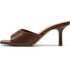 image:imageDREAM PAIRS 2026 Womens Kitten Heels Sandals  Square Toe Slip On Low Heels Heeled Mules Footwear for Everyday Dressy amp Casual OccasionsBrown