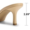 image:imageDREAM PAIRS 2026 Womens Kitten Heels Sandals  Square Toe Slip On Low Heels Heeled Mules Footwear for Everyday Dressy amp Casual OccasionsNude