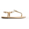 image:imageDREAM PAIRS Flat Sandals for Women Dressy Rhinestone TStrap Thong Flat Sandals for Summers Dress BeachNude