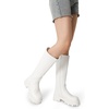 image:imageDREAM PAIRS Knee High Boots Comfortable Chunky Platform RoundToe Side Zip Boots for WomenWhite