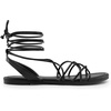 image:imageDREAM PAIRS Laceup Gladiator Sandals Strappy Dressy Summer Flat Sandals for WomenBlack