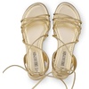 image:imageDREAM PAIRS Laceup Gladiator Sandals Strappy Dressy Summer Flat Sandals for WomenGold