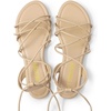 image:imageDREAM PAIRS Laceup Gladiator Sandals Strappy Dressy Summer Flat Sandals for WomenNude