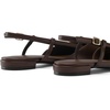 image:imageDREAM PAIRS Slingback Flats for Women PointedToe Elegant Womens Ballet Flats with Buckle Strap Classic Low Heel Dress Shoes for Casual Work Office PartyBrown