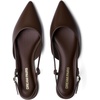 image:imageDREAM PAIRS Slingback Flats for Women PointedToe Elegant Womens Ballet Flats with Buckle Strap Classic Low Heel Dress Shoes for Casual Work Office PartyBrown