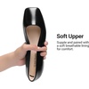 image:imageDREAM PAIRS Women Square Toe Mary Jane Ballet Flats Square Toe Low Heel Dress Shoes Comfortable Dress Shoes for Office Wedding DailyBlack