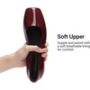 image:imageDREAM PAIRS Women Square Toe Mary Jane Ballet Flats Square Toe Low Heel Dress Shoes Comfortable Dress Shoes for Office Wedding DailyBurgundy