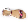 image:imageDREAM PAIRS Womens Ankle Strap Flat Sandals Open Toes One Band Buckle Summer Dressy SandalsFloral