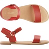 image:imageDREAM PAIRS Womens Ankle Strap Flat Sandals Open Toes One Band Buckle Summer Dressy SandalsRed