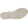 image:imageDREAM PAIRS Womens Clear Studded Rhinestone Slide Sandals Slip on Open Toe Cute Flat Sandals for SummerWhitepu