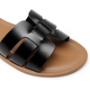 image:imageDREAM PAIRS Womens Dressy Slide Sandals Slipon Comfortable Slides Fashion Casual Open Toe Summer Beach SandalsBlack